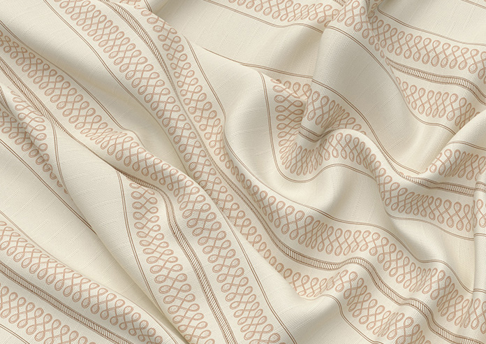 Trellis Prints, Noble Stripe Manson - Made to Measure Curtains - Image 4